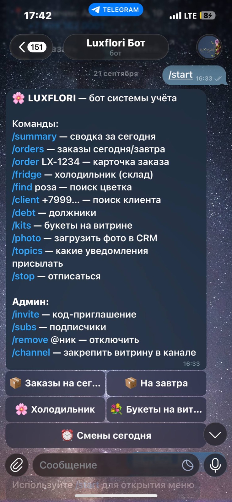 Бот руководителя